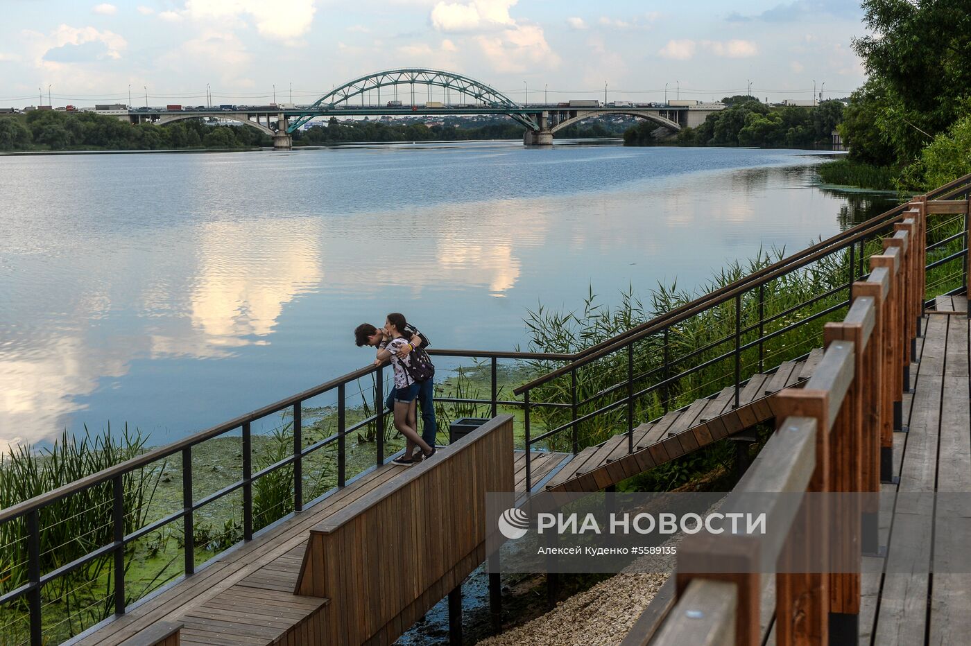 Парк "Братеевская пойма" в Москве