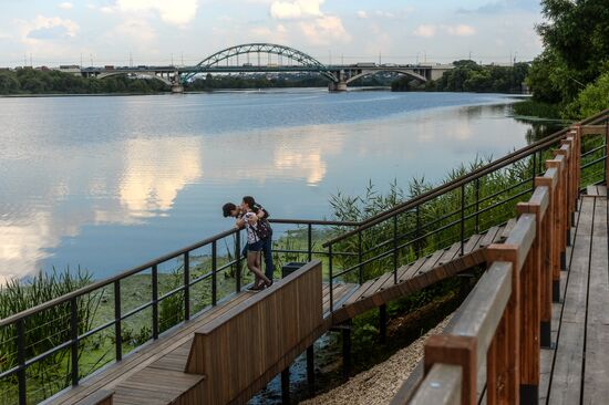 Парк "Братеевская пойма" в Москве