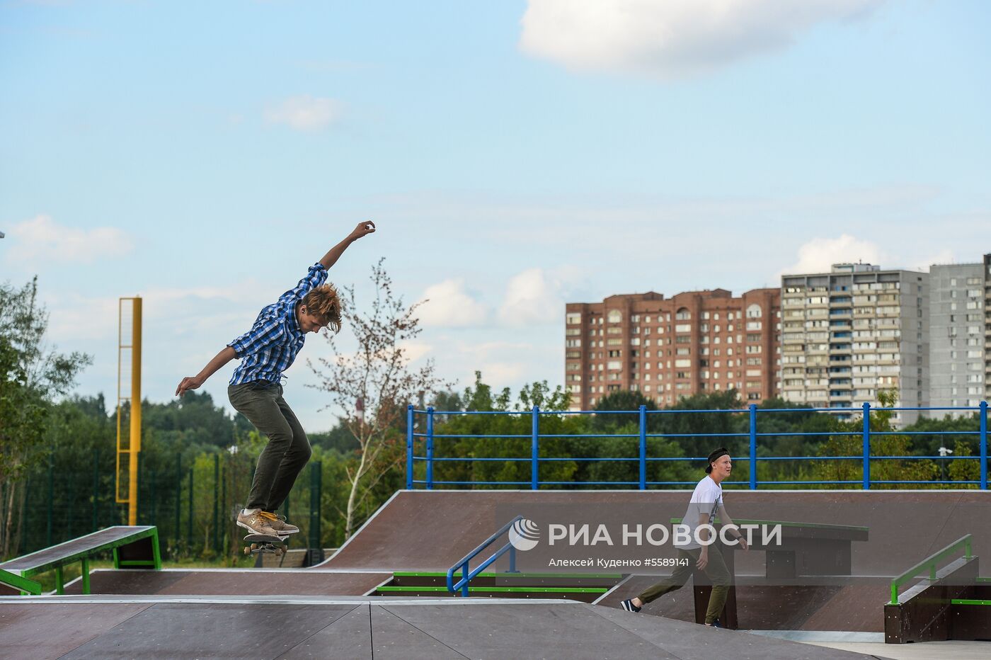 Парк "Братеевская пойма" в Москве