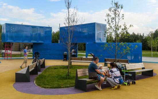 Парк "Братеевская пойма" в Москве