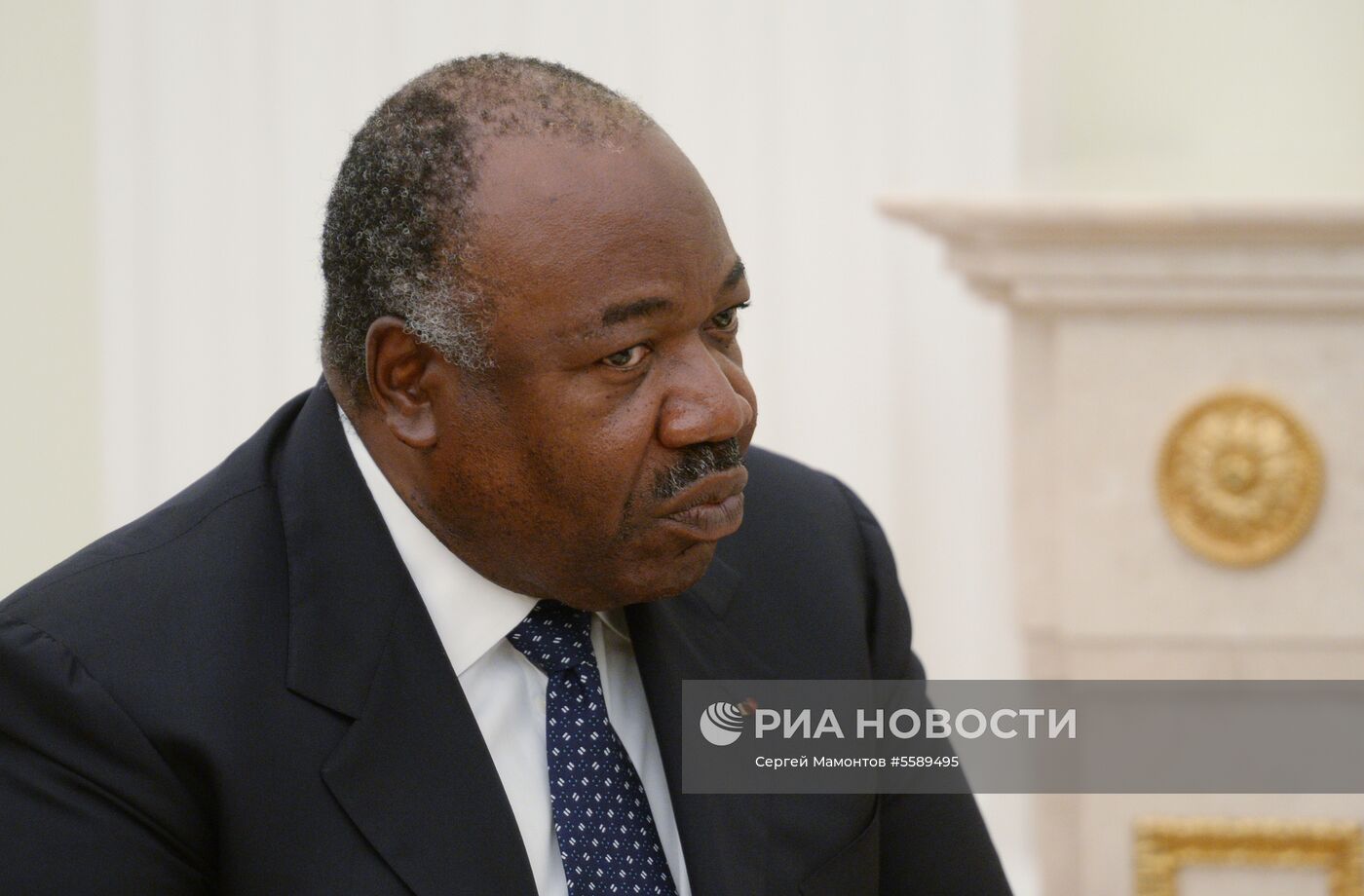 Президент РФ В. Путин встретился с президентом Габона Али бен Бонго Ондимба