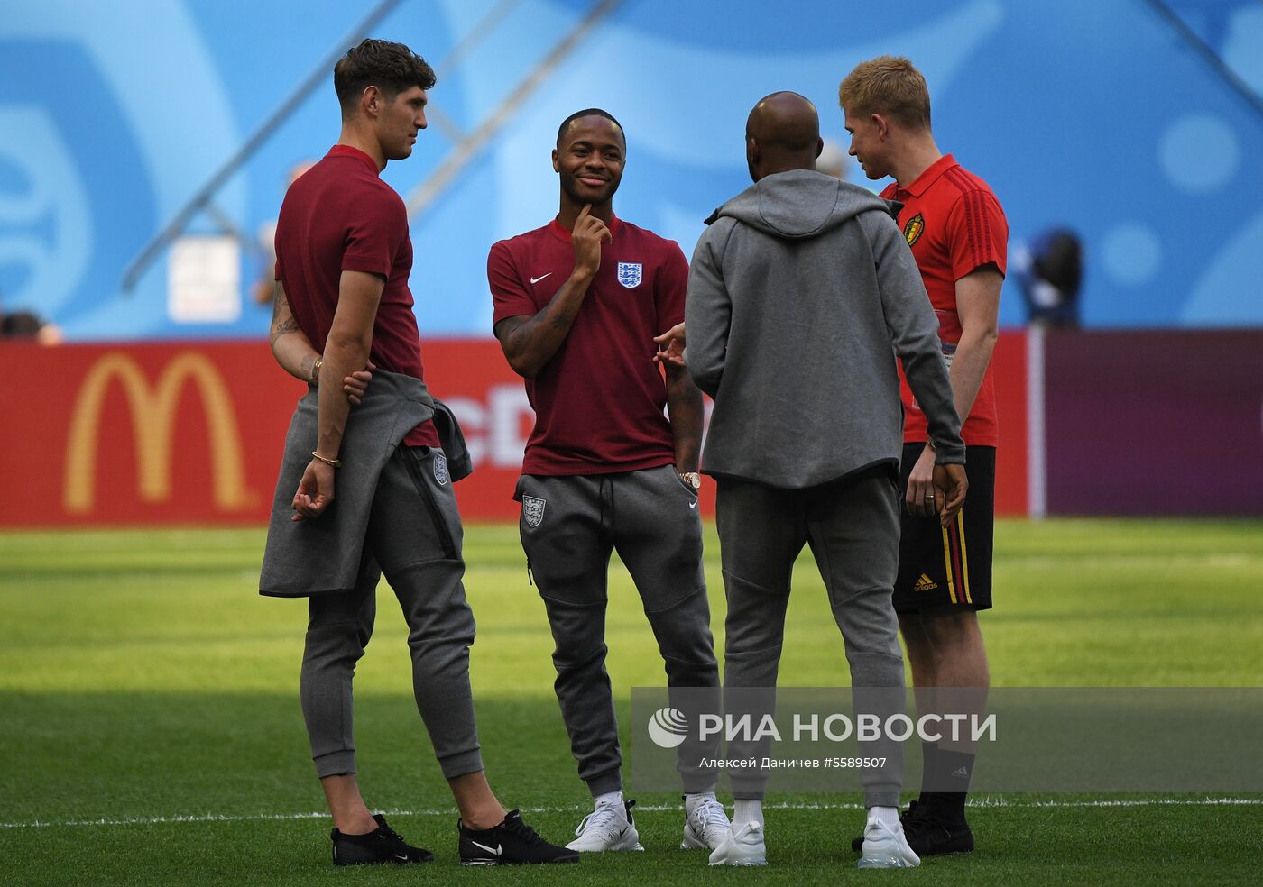 Футбол. ЧМ-2018. Матч за третье место. Бельгия - Англия