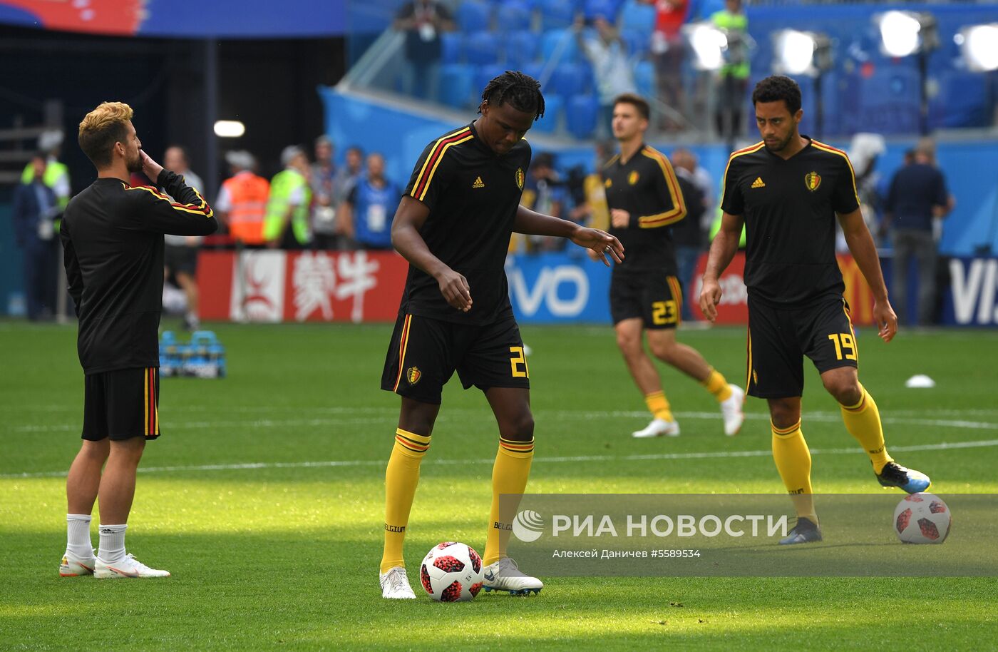 Футбол. ЧМ-2018. Матч за третье место. Бельгия - Англия