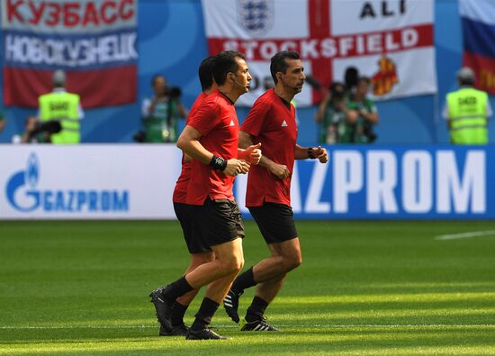 Футбол. ЧМ-2018. Матч за третье место. Бельгия - Англия