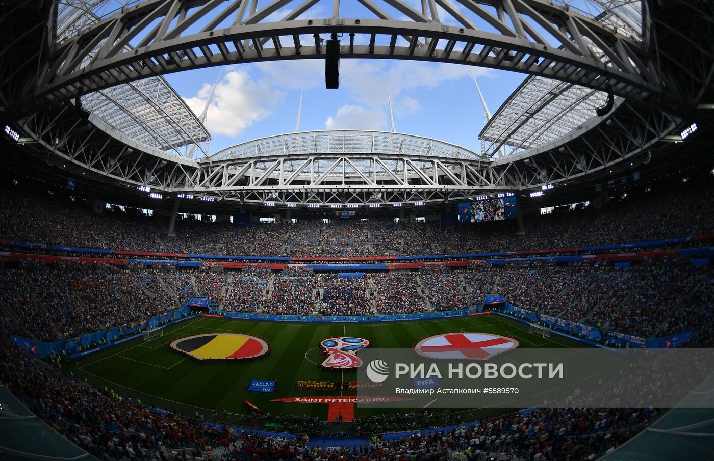 Футбол. ЧМ-2018. Матч за третье место. Бельгия - Англия