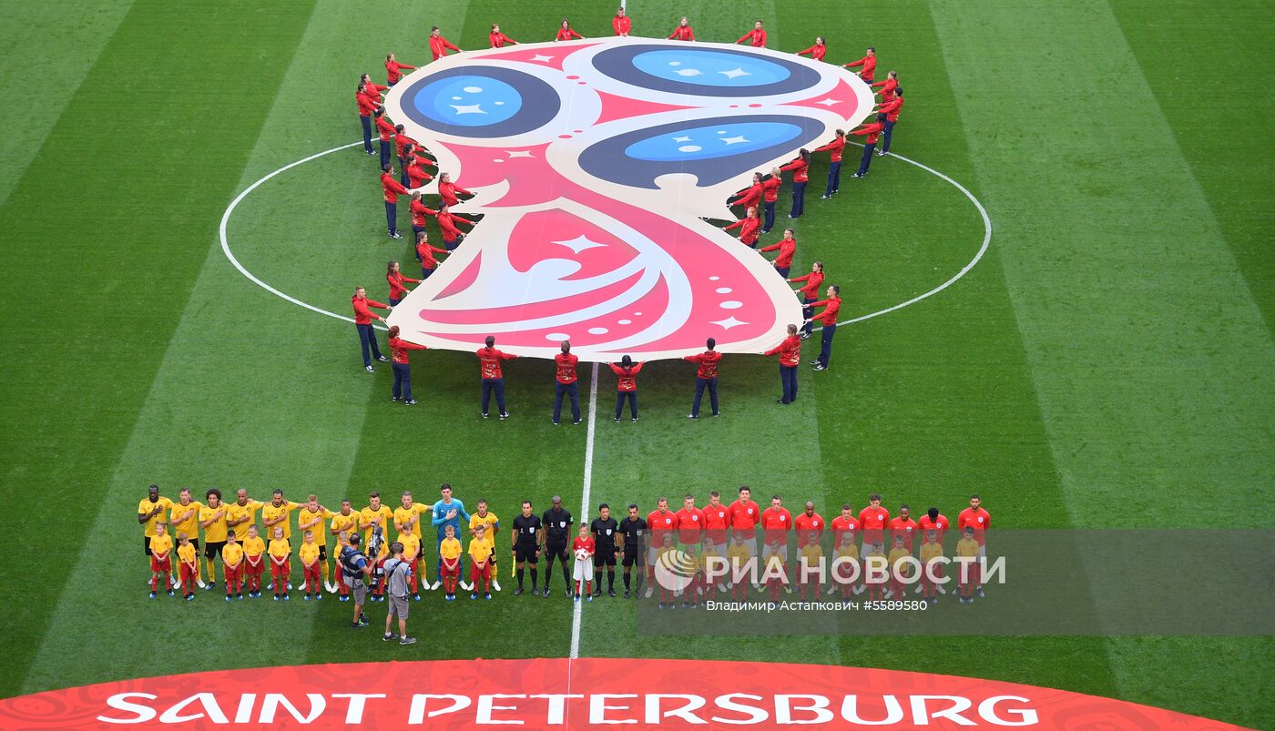 Футбол. ЧМ-2018. Матч за третье место. Бельгия - Англия