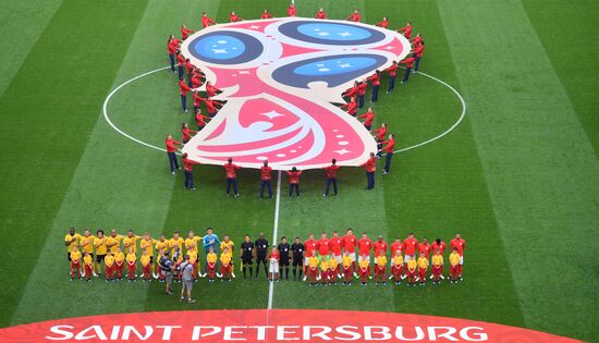 Футбол. ЧМ-2018. Матч за третье место. Бельгия - Англия