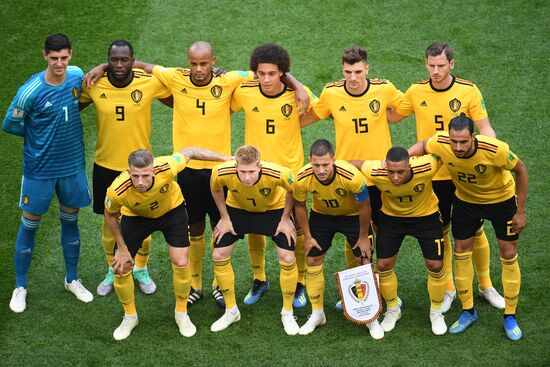 Футбол. ЧМ-2018. Матч за третье место. Бельгия - Англия