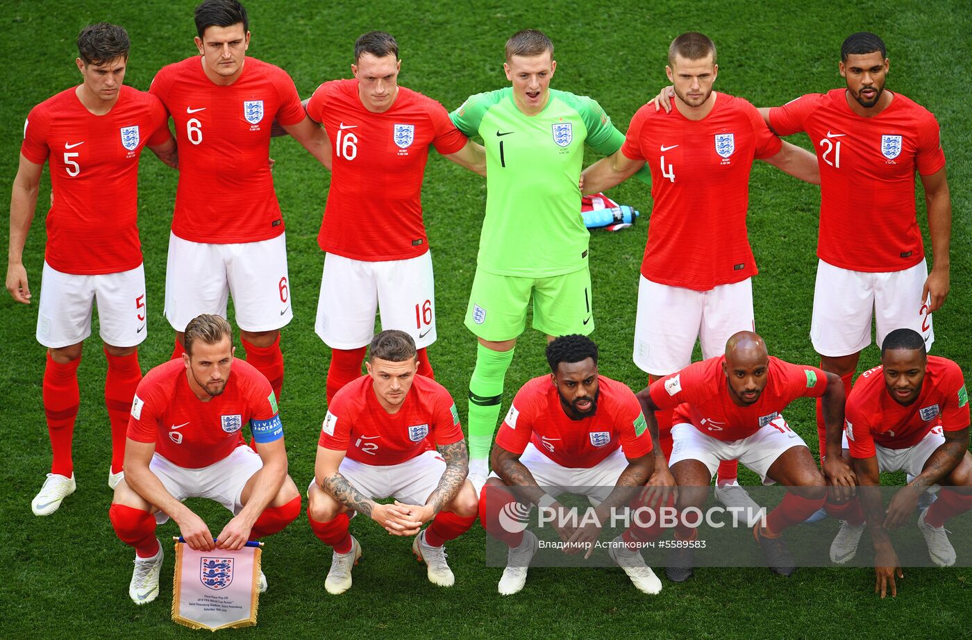 Футбол. ЧМ-2018. Матч за третье место. Бельгия - Англия