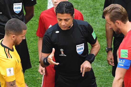 Футбол. ЧМ-2018. Матч за третье место. Бельгия - Англия