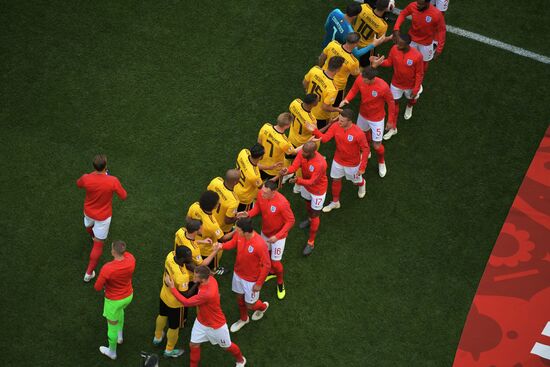 Футбол. ЧМ-2018. Матч за третье место. Бельгия - Англия