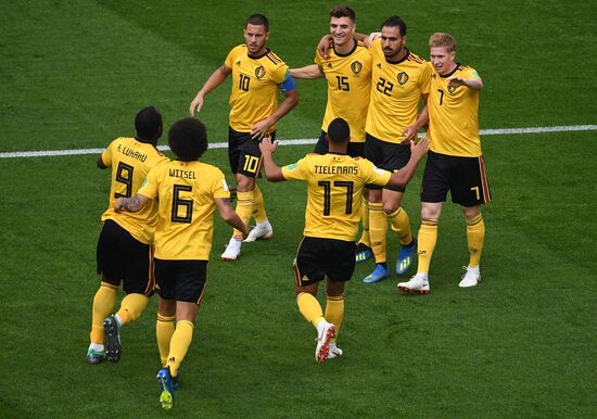 Футбол. ЧМ-2018. Матч за третье место. Бельгия - Англия