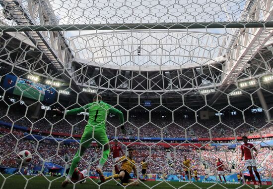 Футбол. ЧМ-2018. Матч за третье место. Бельгия - Англия