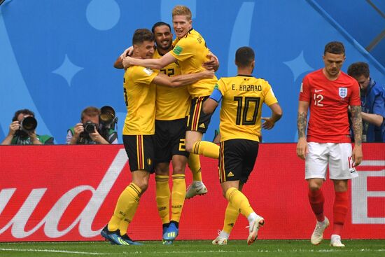 Футбол. ЧМ-2018. Матч за третье место. Бельгия - Англия