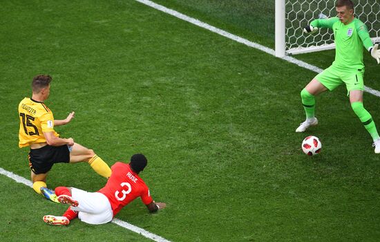 Футбол. ЧМ-2018. Матч за третье место. Бельгия - Англия