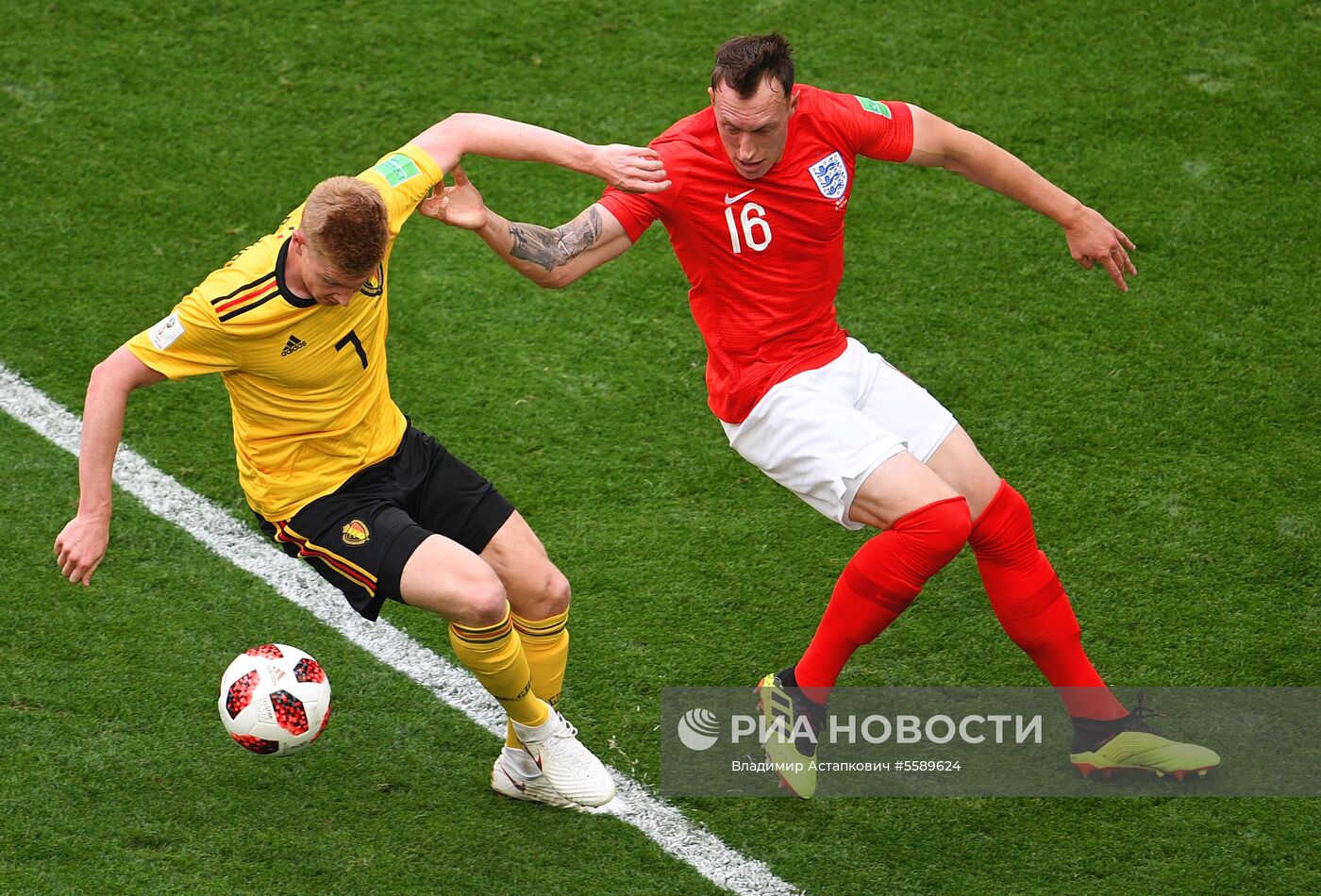Футбол. ЧМ-2018. Матч за третье место. Бельгия - Англия