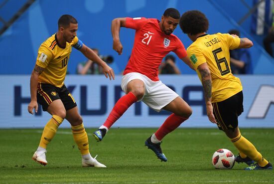 Футбол. ЧМ-2018. Матч за третье место. Бельгия - Англия