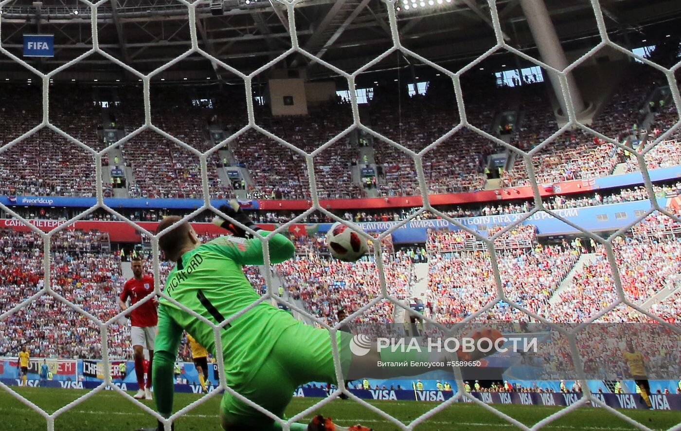 Футбол. ЧМ-2018. Матч за третье место. Бельгия - Англия