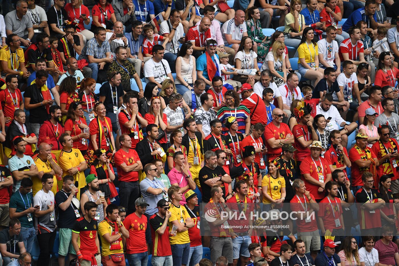 Футбол. ЧМ-2018. Матч за третье место. Бельгия - Англия