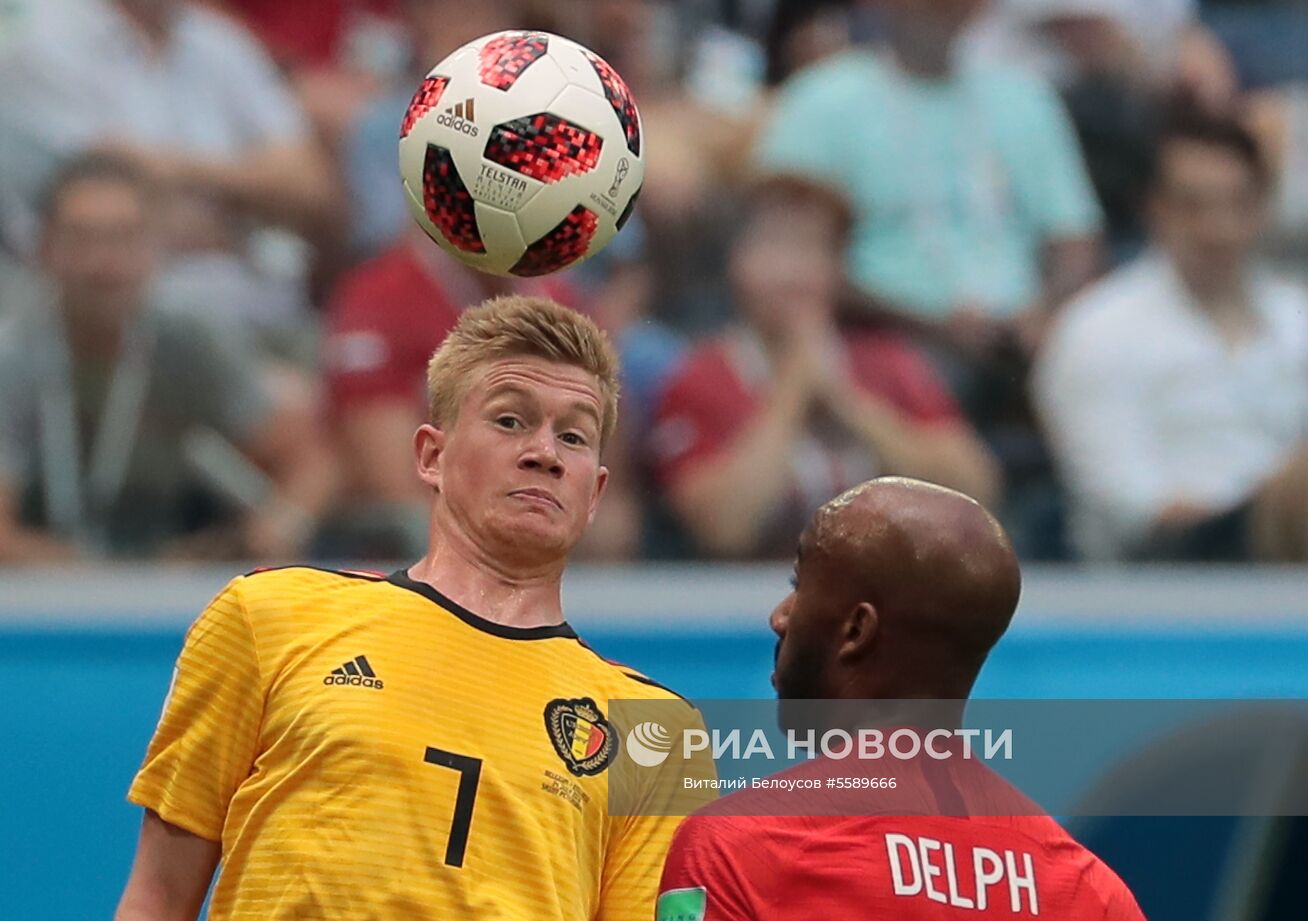 Футбол. ЧМ-2018. Матч за третье место. Бельгия - Англия