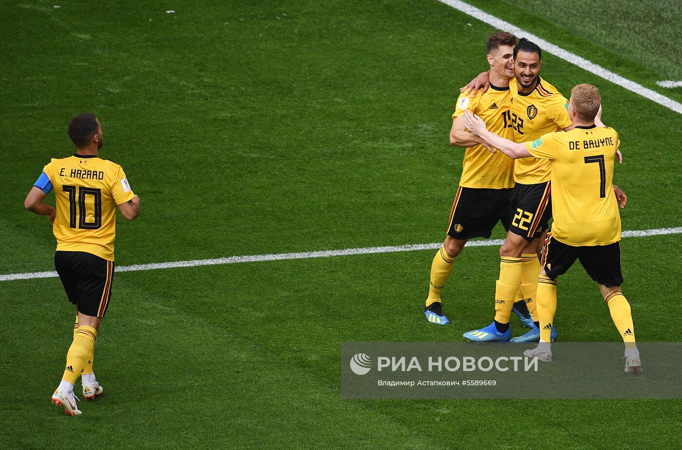 Футбол. ЧМ-2018. Матч за третье место. Бельгия - Англия