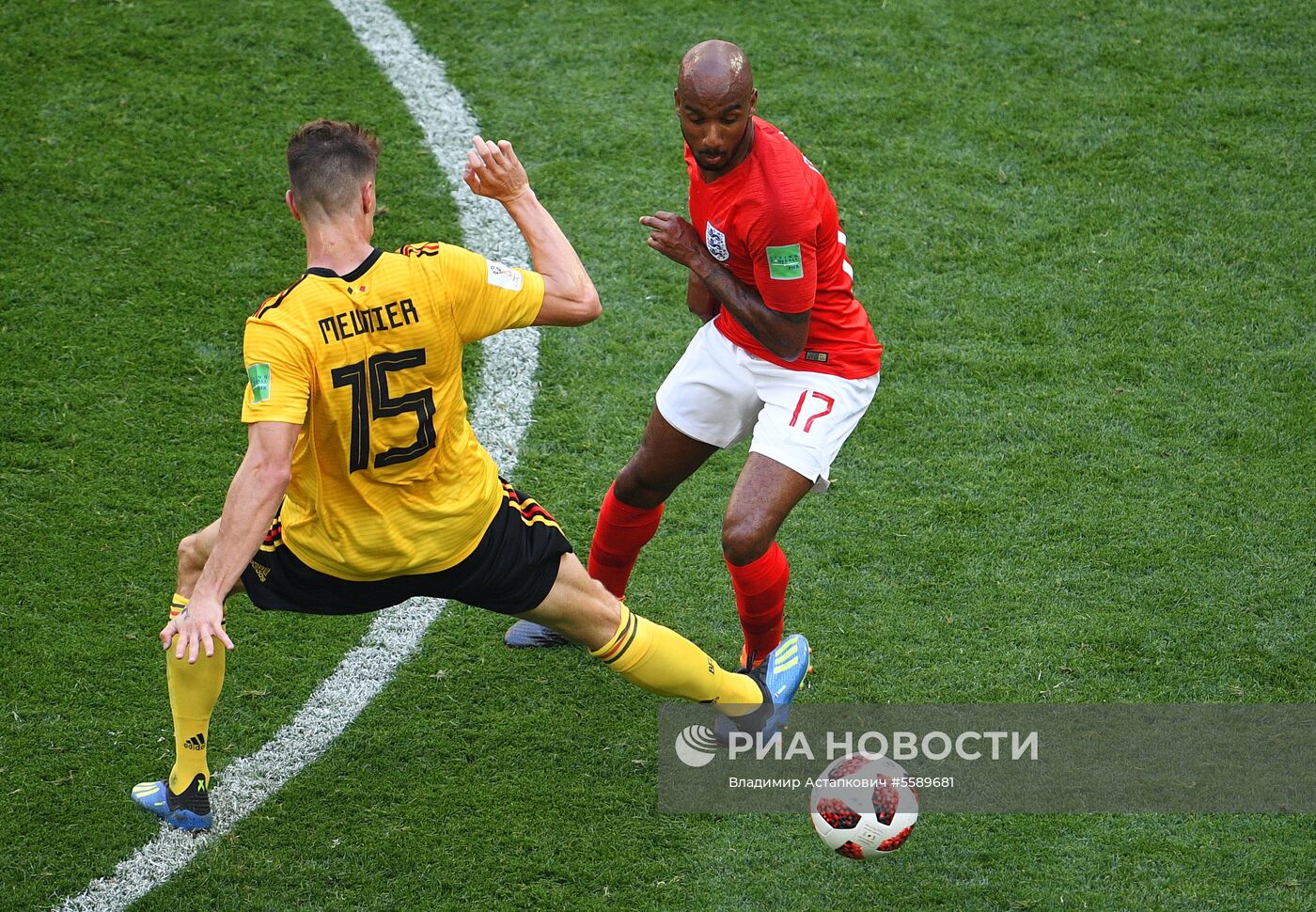 Футбол. ЧМ-2018. Матч за третье место. Бельгия - Англия