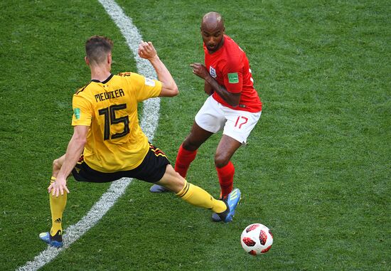 Футбол. ЧМ-2018. Матч за третье место. Бельгия - Англия