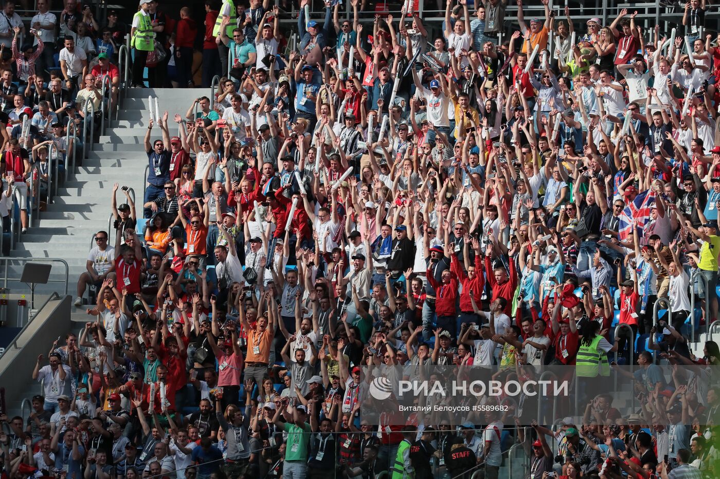 Футбол. ЧМ-2018. Матч за третье место. Бельгия - Англия