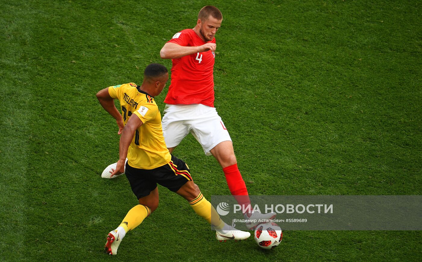 Футбол. ЧМ-2018. Матч за третье место. Бельгия - Англия