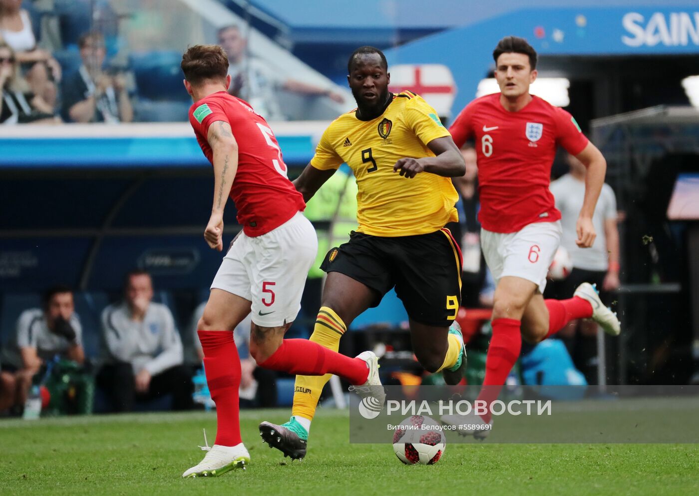 Футбол. ЧМ-2018. Матч за третье место. Бельгия - Англия