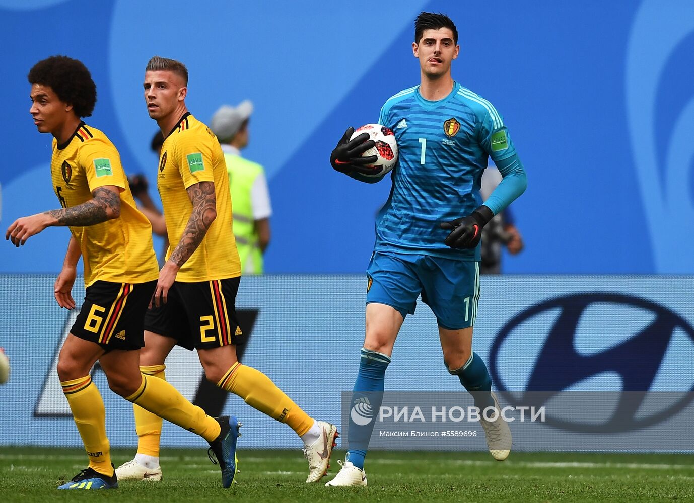 Футбол. ЧМ-2018. Матч за третье место. Бельгия - Англия