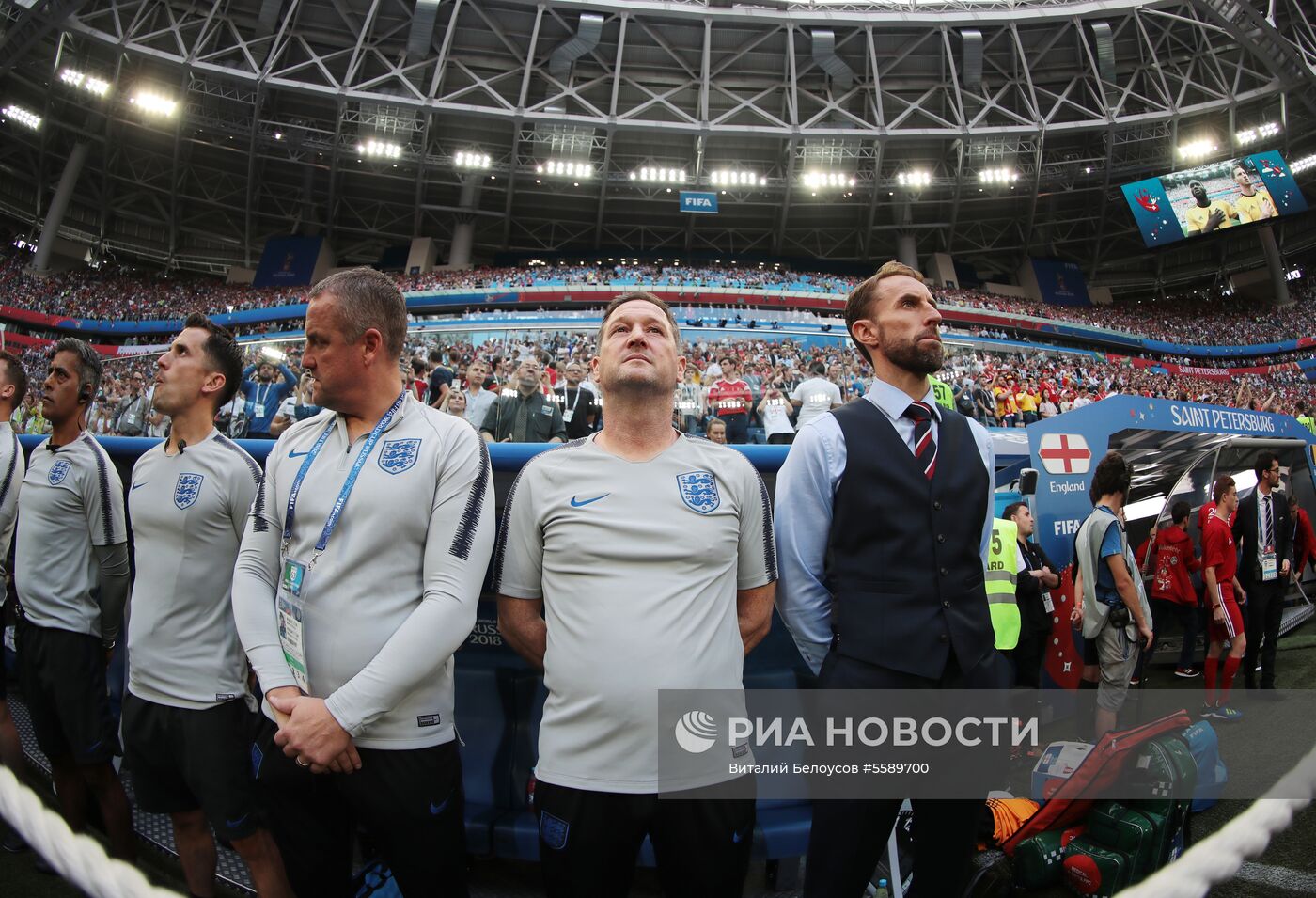 Футбол. ЧМ-2018. Матч за третье место. Бельгия - Англия