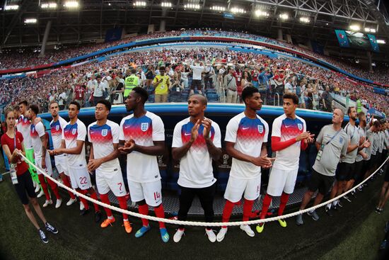 Футбол. ЧМ-2018. Матч за третье место. Бельгия - Англия