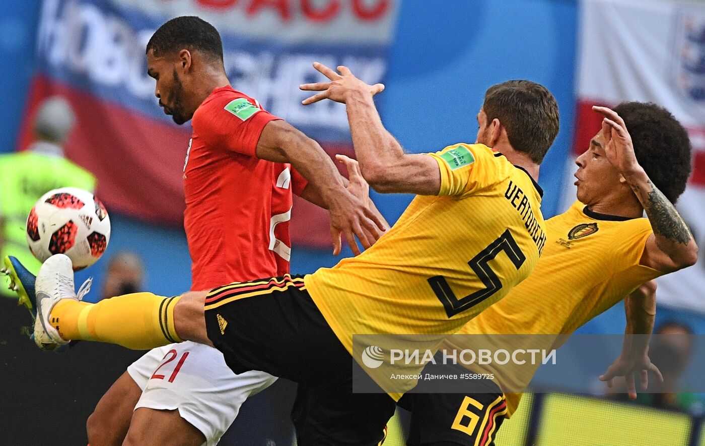 Футбол. ЧМ-2018. Матч за третье место. Бельгия - Англия
