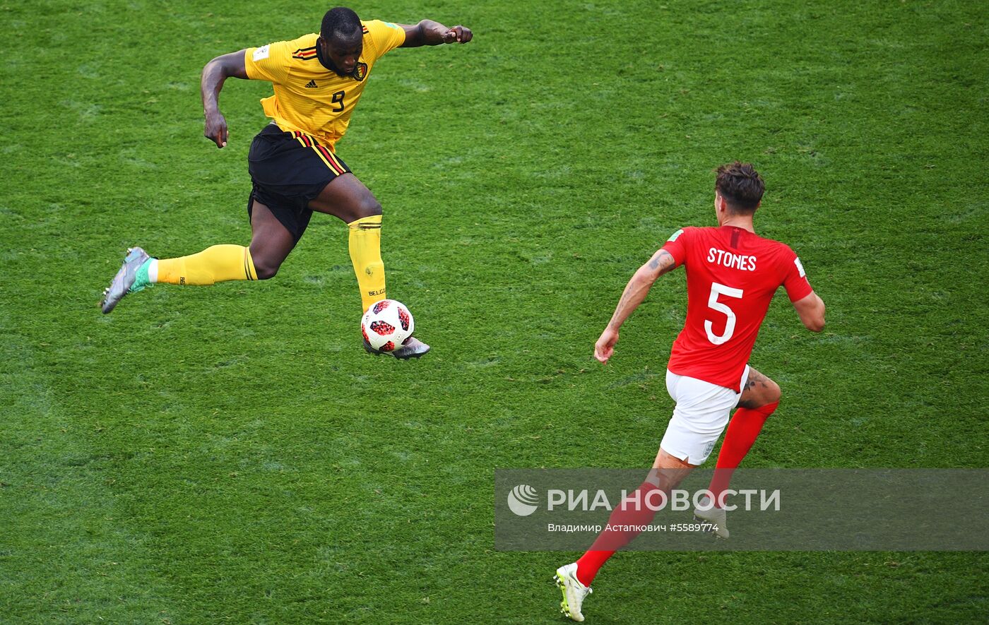 Футбол. ЧМ-2018. Матч за третье место. Бельгия - Англия