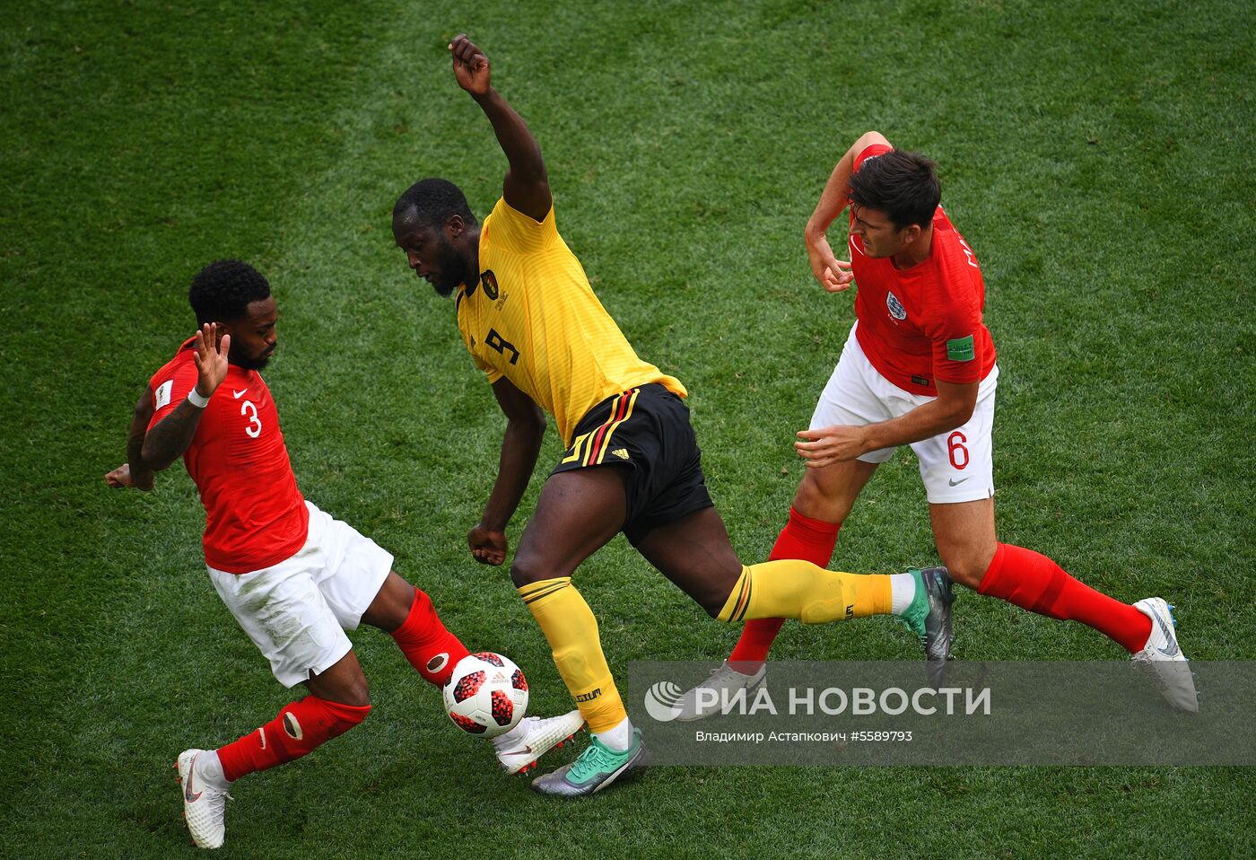 Футбол. ЧМ-2018. Матч за третье место. Бельгия - Англия