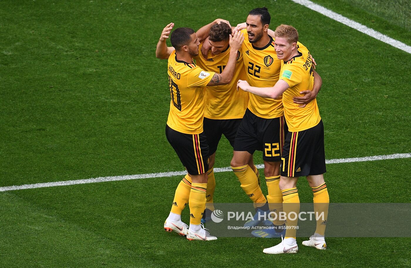 Футбол. ЧМ-2018. Матч за третье место. Бельгия - Англия