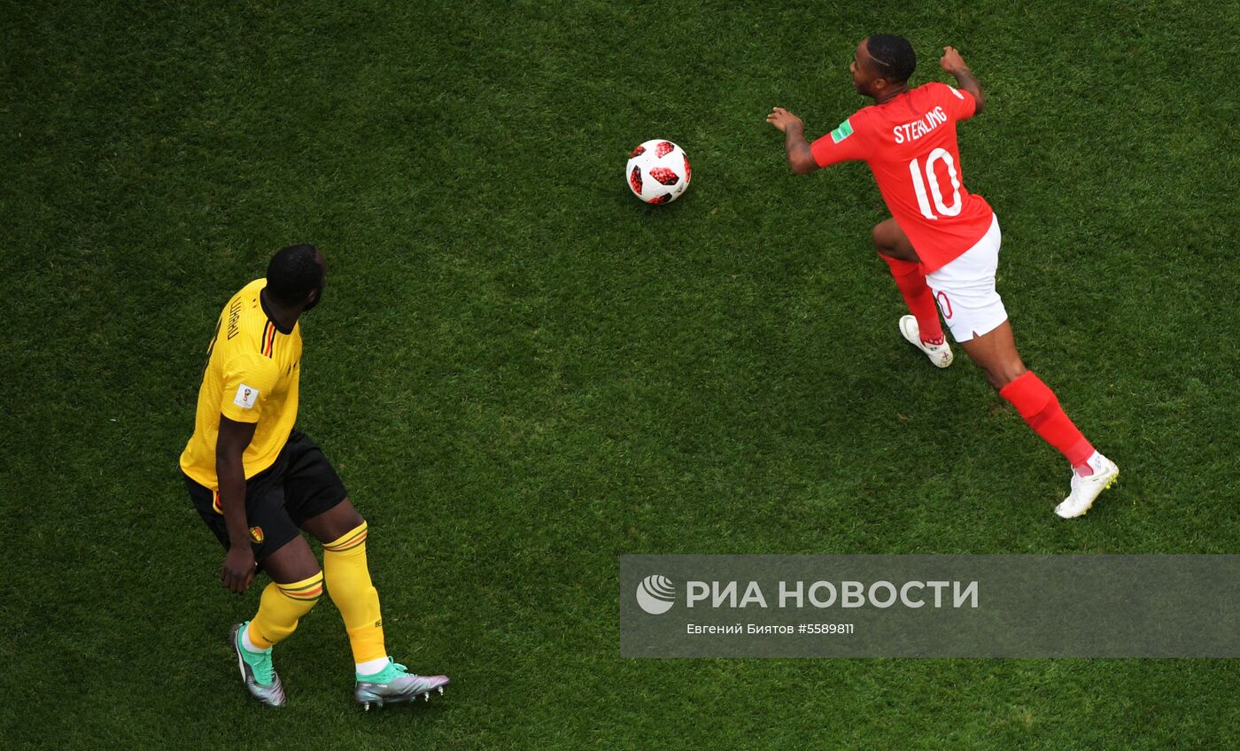 Футбол. ЧМ-2018. Матч за третье место. Бельгия - Англия