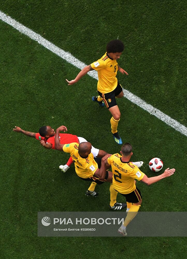 Футбол. ЧМ-2018. Матч за третье место. Бельгия - Англия