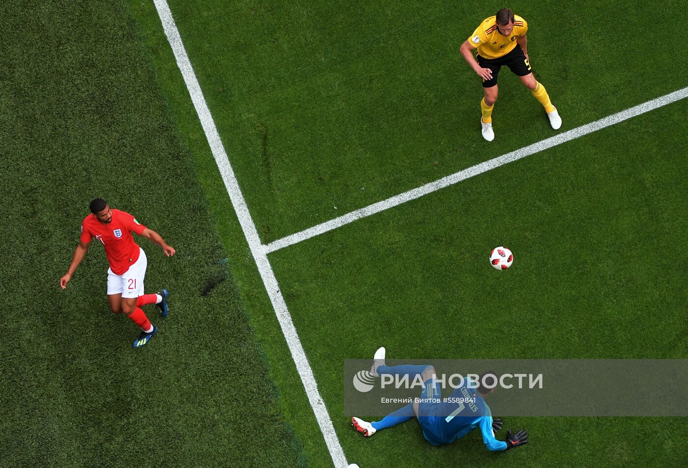 Футбол. ЧМ-2018. Матч за третье место. Бельгия - Англия