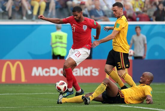 Футбол. ЧМ-2018. Матч за третье место. Бельгия - Англия