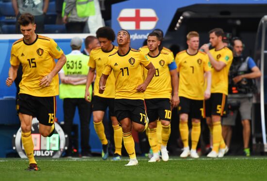 Футбол. ЧМ-2018. Матч за третье место. Бельгия - Англия