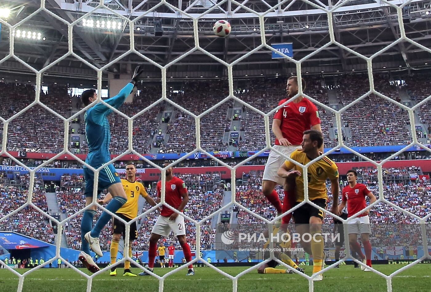 Футбол. ЧМ-2018. Матч за третье место. Бельгия - Англия