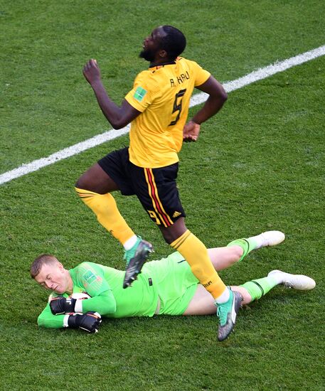 Футбол. ЧМ-2018. Матч за третье место. Бельгия - Англия