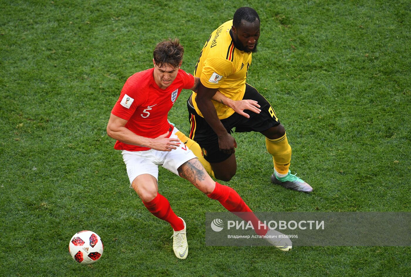 Футбол. ЧМ-2018. Матч за третье место. Бельгия - Англия