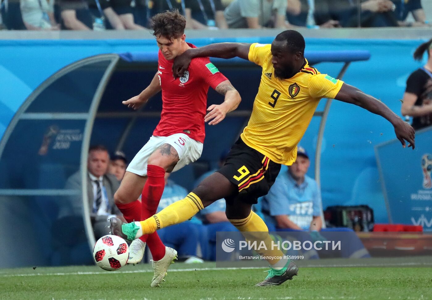Футбол. ЧМ-2018. Матч за третье место. Бельгия - Англия
