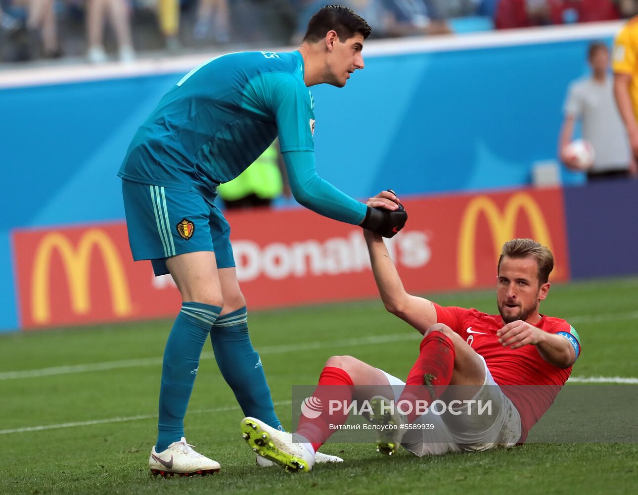 Футбол. ЧМ-2018. Матч за третье место. Бельгия - Англия