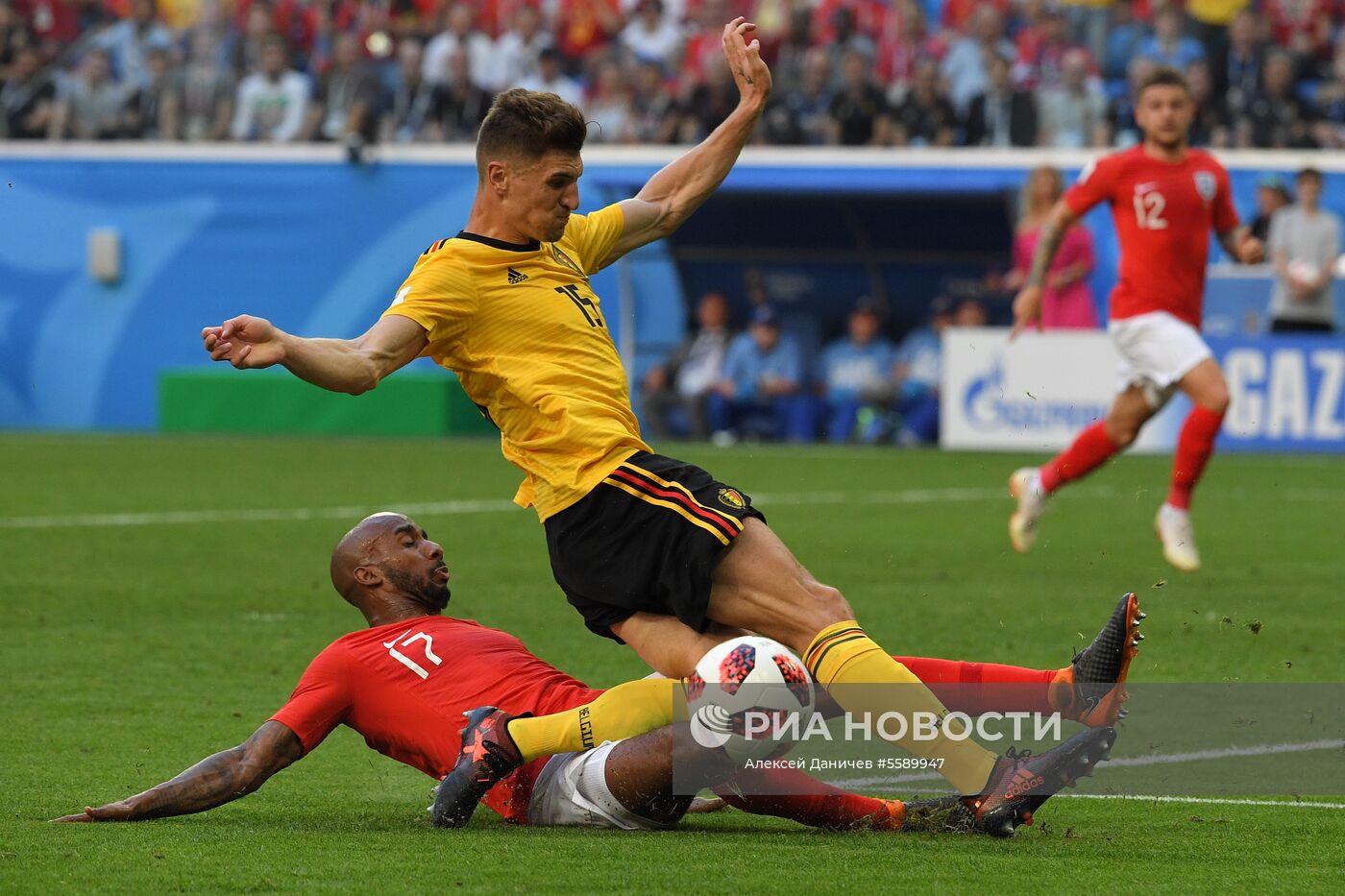 Футбол. ЧМ-2018. Матч за третье место. Бельгия - Англия