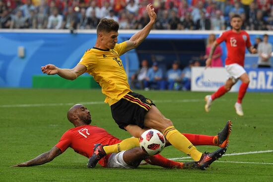 Футбол. ЧМ-2018. Матч за третье место. Бельгия - Англия