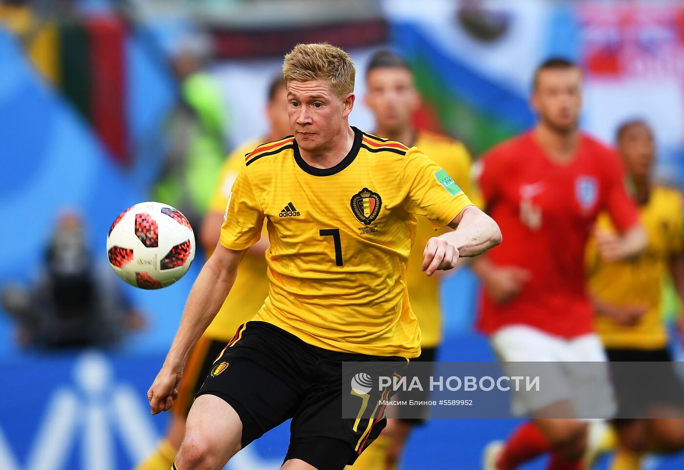 Футбол. ЧМ-2018. Матч за третье место. Бельгия - Англия